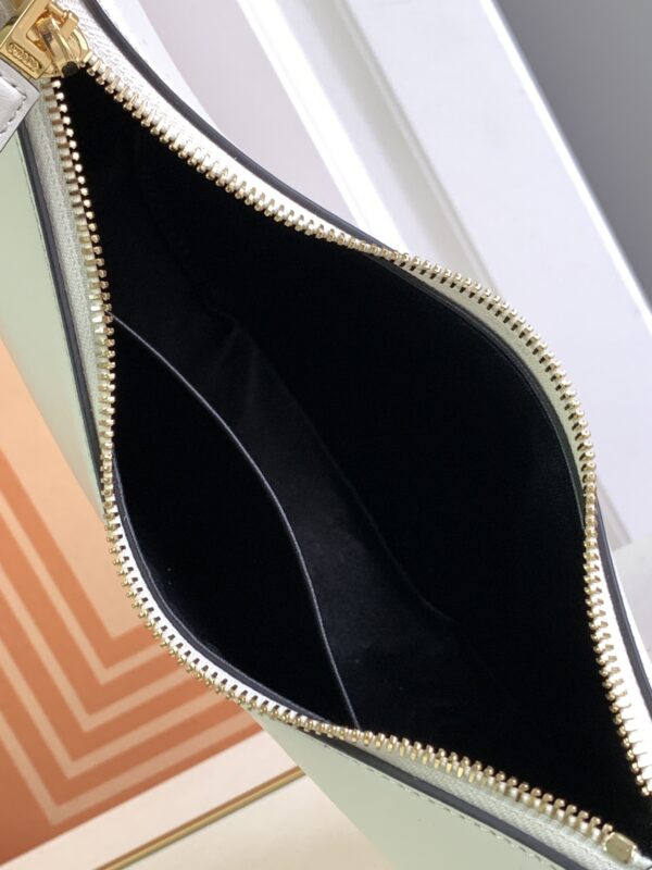 Prada Simple Moon Handbag - White 22686 - Image 5