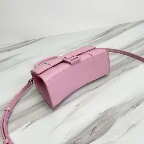 Balenciaga Hourglass Small Bag (Pink Buckle) - Pink 49786 - Image 5