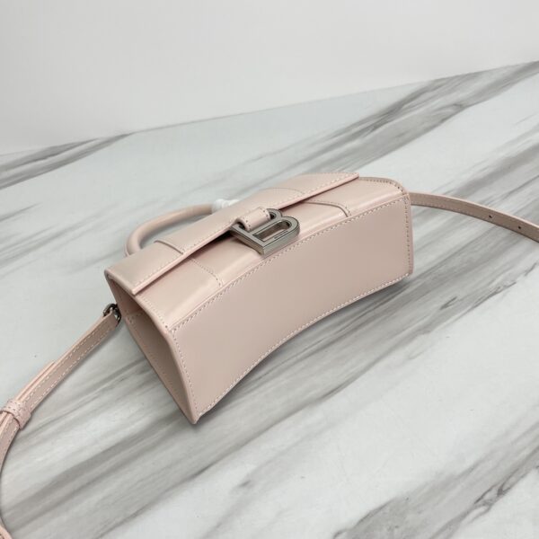 Balenciaga Hourglass Small Bag (Silver Buckle) - Light Purple 57482 - Image 5