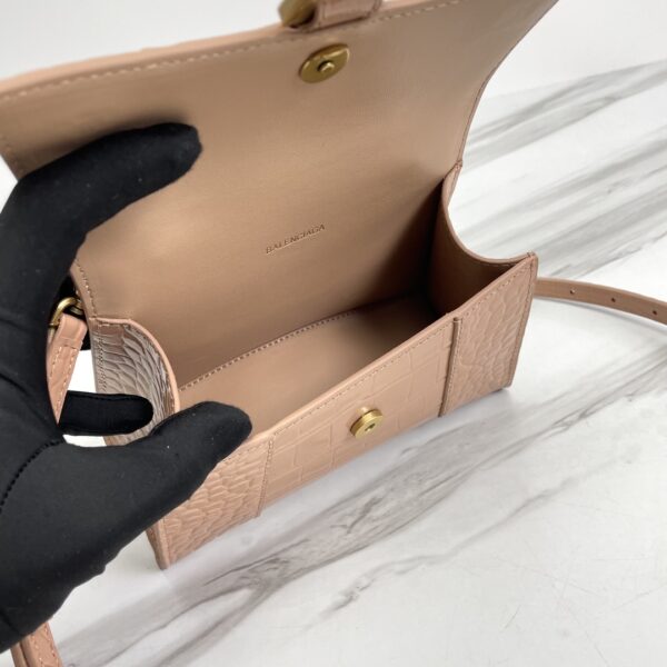 Balenciaga Hourglass Small Bag (Golden Buckle) - Cramel 70989 - Image 2