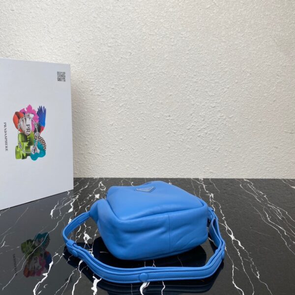 Prada Small Vegetable Basket Handbag - Blue 76313 - Image 2