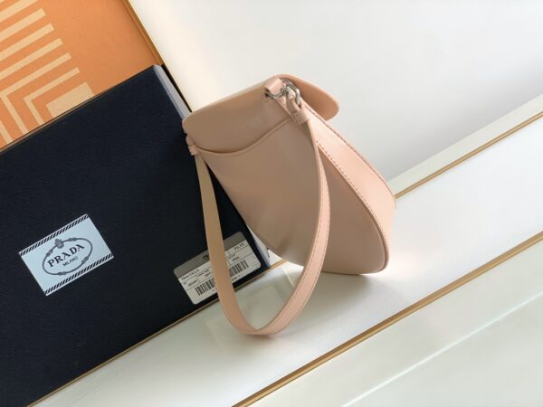 Prada Small Armpit Bag - Nude Powder 57749 - Image 2