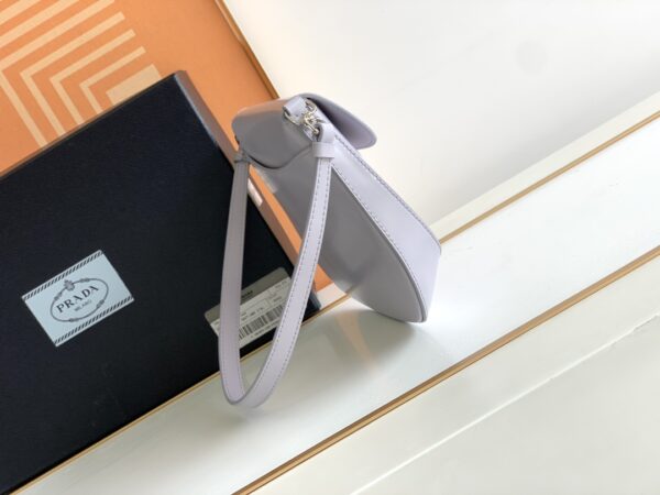Prada Small Armpit Bag - Flip Voilet 32262 - Image 2