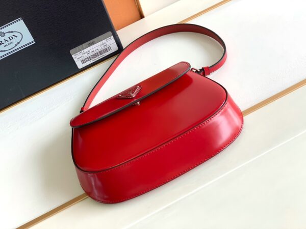 Prada Small Armpit Bag - Flip Red 21234 - Image 3