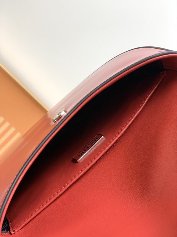 Prada Small Armpit Bag - Flip Red 21234 - Image 2