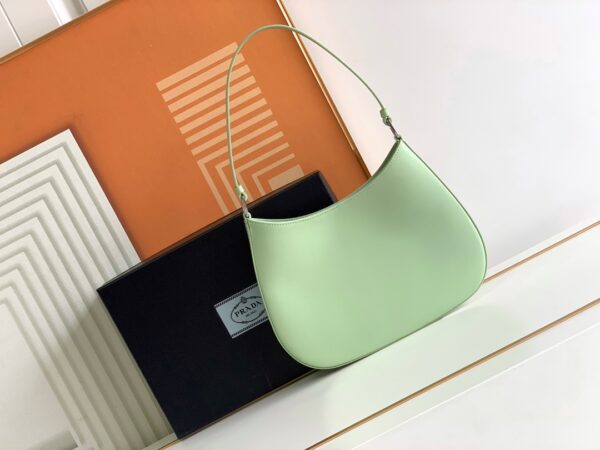 Prada Hobo Underarm Bag - Light Green 18407 - Image 5
