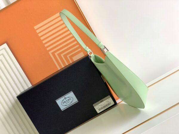 Prada Hobo Underarm Bag - Light Green 18407 - Image 4