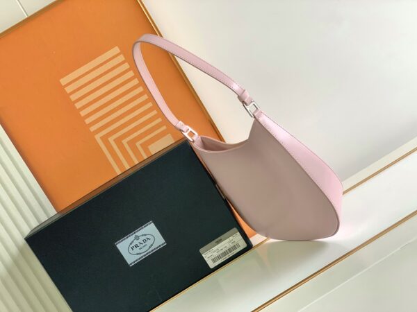 Prada Hobo Underarm Bag - Light Pink 87240 - Image 4