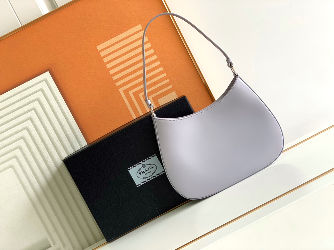 Prada Hobo Underarm Bag - Light Purple 50725 - Image 5