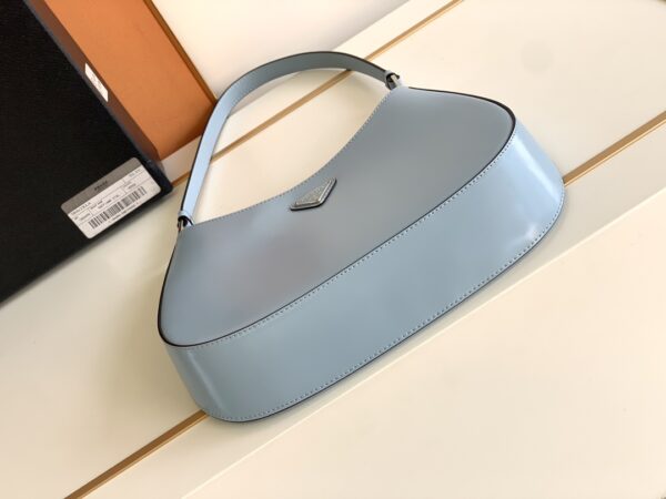 Prada Hobo Underarm Bag - Light Blue 36640 - Image 4