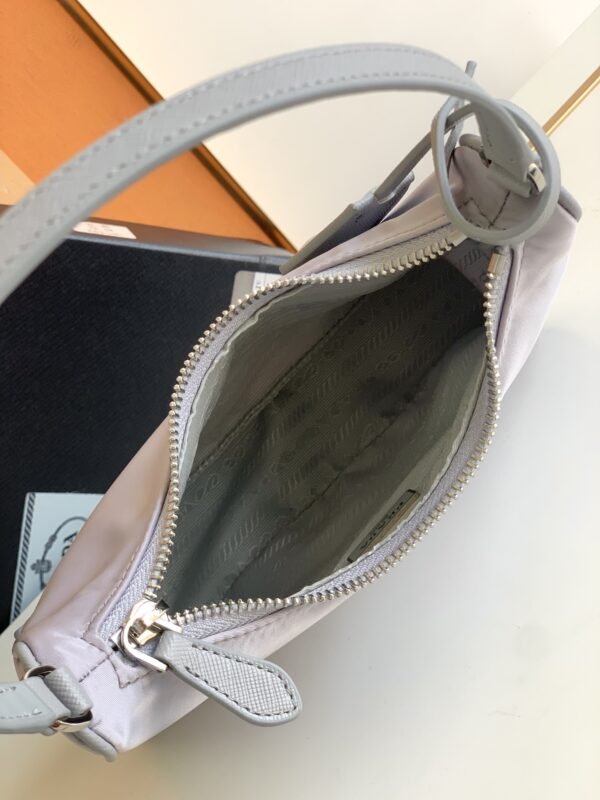 Prada Hobo Kendou's Shoulder Bags - Metal Gray 92886 - Image 5