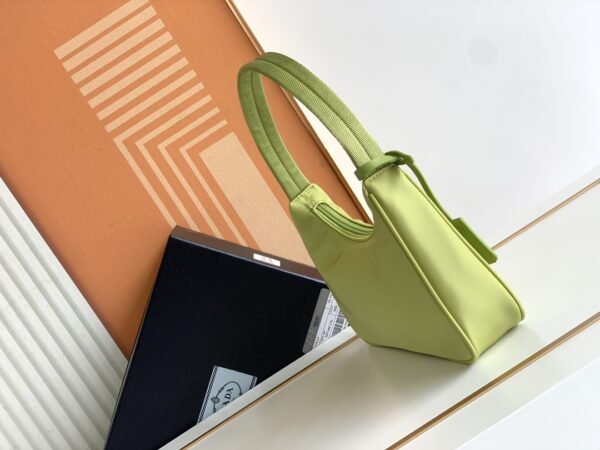 Prada Hobo Kendou's Shoulder Bags - Parrot Green 75905 - Image 5