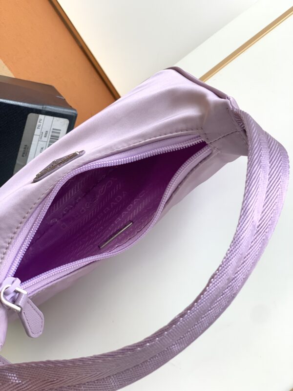 Prada Hobo Kendou's Shoulder Bags - Purple 13831 - Image 2