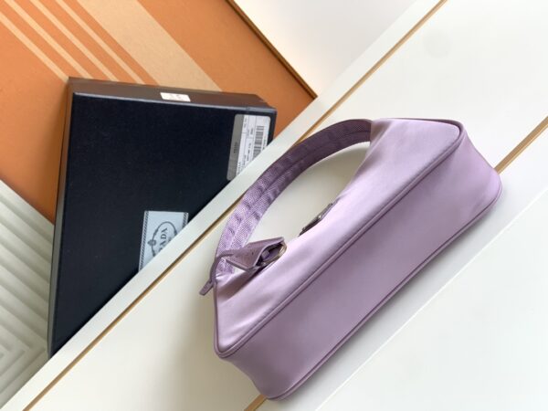 Prada Hobo Kendou's Shoulder Bags - Purple 13831 - Image 3