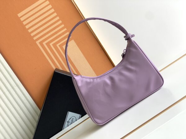 Prada Hobo Kendou's Shoulder Bags - Purple 13831 - Image 5