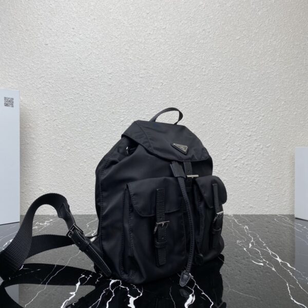 Prada Nylon Large Backpack - Black 67816 - Image 3