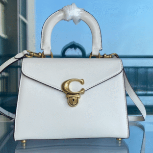 Coach Studio Sammy Handle Crossbody Handbag - White 85589