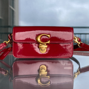 Coach Studio Baguette Crossbody Bag - Red 43646