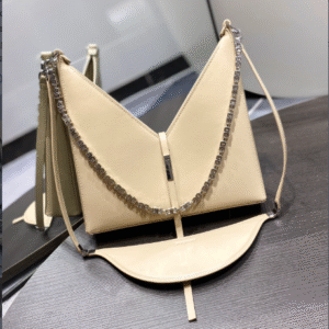 Givenchy Cut-out Chain Small Handbag - Cream 14534