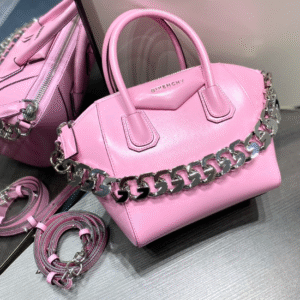 Givenchy Classic Antigona Motorcycle Small Bag - Pink 91086