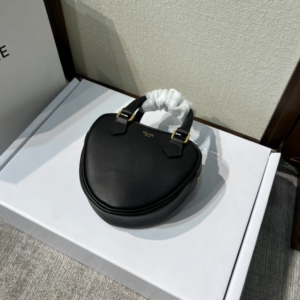 Celine New Year Capsule Series Heart-Shaped Handbag - Black 63426