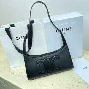 Celine Armpit Bag - Black 71483