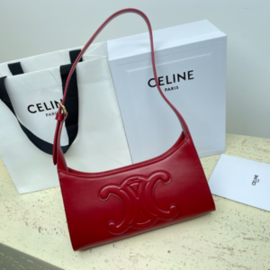 Celine Armpit Bag - Red 86278