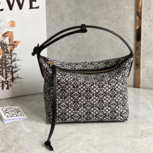 Celine Cubi Embroidered Lunch Small Bag - Black 72800