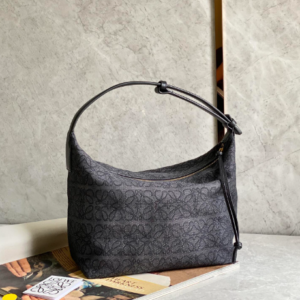 Celine Cubi Embroidered Lunch Large Bag - Black 94973