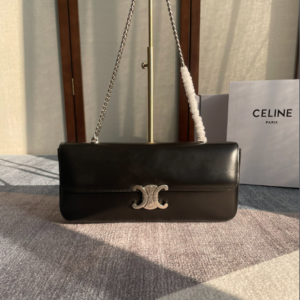 Celine Chain Armpit Bag - Black 33288