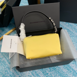 Alexander Wang Daren Rhinestone Bag - Light Yellow 47724