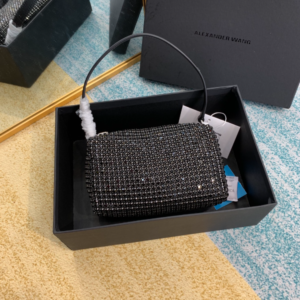Alexander Wang Diamond Square Bag - Black 43225