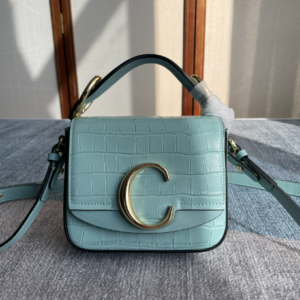 Chloe C Bag Crossbody Bag - Blue 90340