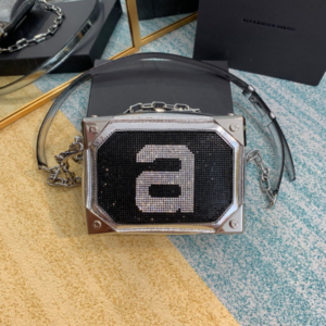 Alexander Wang Box Bag - Silver 89692