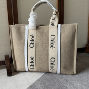Chloe Woody Large Tote Bag - White 26588
