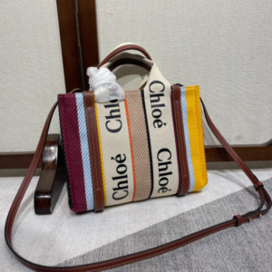 Chloe Rainbow Woody Small Tote Bag 39158