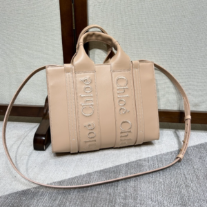 Chloe 22S Woody Large Tote Bag - Cream 28841