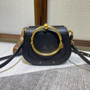 Chloe Small Nile Bracelet Minaudiere Handbag - Black 44587