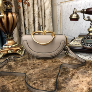 Chleo Large Ring Design Nile Handbag - Gray 64844