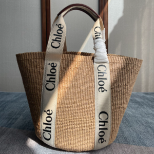 Chloe Large Woody Basket Tote Bag 11710