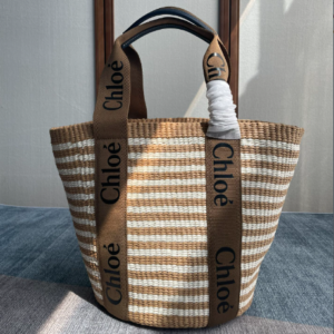 Chloe Large Woody Basket Tote Bag 90573