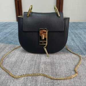 Chloe Mini Drew Piggy Bag - Black 31907
