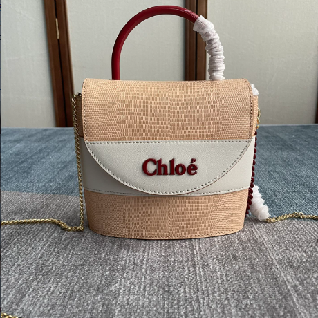 Chloe Small Aby Lock Handbag - Cream 33890