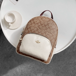Coach Court Medium Women's Backpack - White 10130