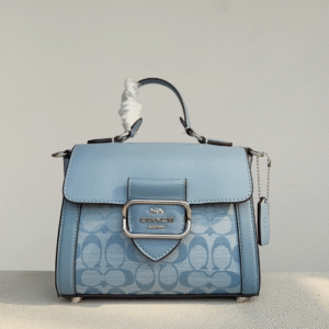 Coach Morgan Tophandle Long Shoulder Strap Handbag - Blue 34604