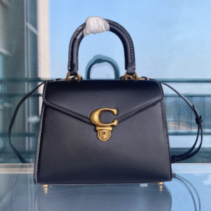 Coach Studio Sammy Handle Crossbody Handbag - Black 49505
