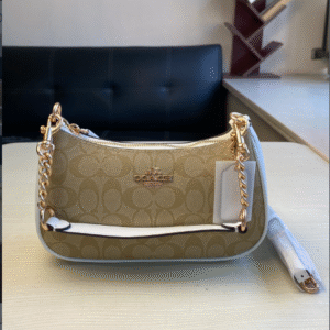 Coach Teri Armpit Bag - White 56133