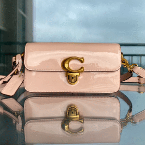 Coach Studio Baguette Crossbody Bag - Pink 33027