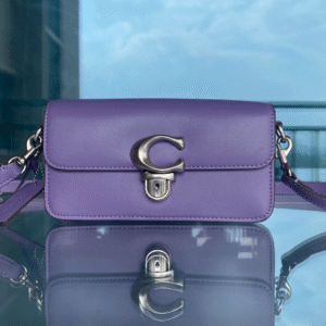 Coach Studio Baguette Crossbody Bag - Purple 80592