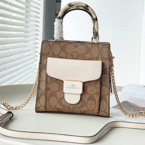 Coach Pepper Mini Tote Music Bag - White 73729